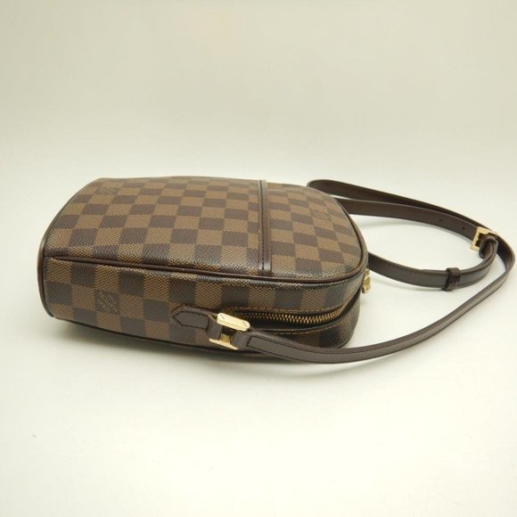 Louis Vuitton Damier Ipanema PM Ebene Shoulder Bag Brown - Picture 4 of 8